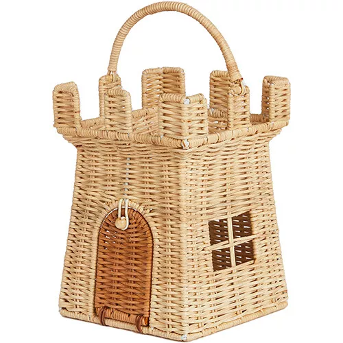 Olli Ella Opbergmand En Poppenhuis - Castle Bag - 30 Cm 5 Olli Ella Opbergmand En Poppenhuis - Castle Bag - 30 Cm - Afbeelding 3