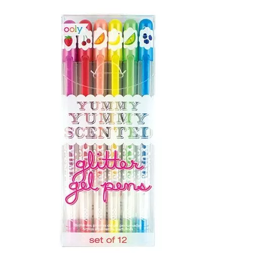 Ooly Geurende Glittergelpennen -12st 4 Ooly Geurende Glittergelpennen -12st - Afbeelding 2