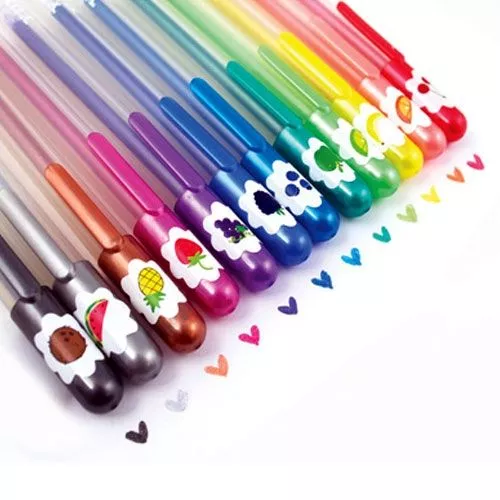 Ooly Geurende Glittergelpennen -12st 7 Ooly Geurende Glittergelpennen -12st - Afbeelding 5