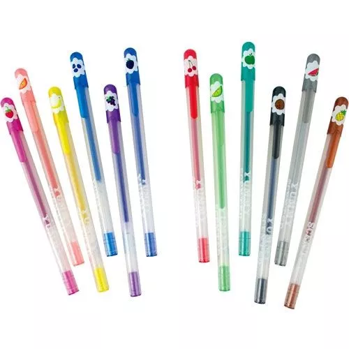 Ooly Geurende Glittergelpennen -12st 3 Ooly Geurende Glittergelpennen -12st