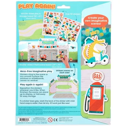 Ooly Herbruikbare Stickers - Drakenrace 4 Ooly Herbruikbare Stickers - Drakenrace - Afbeelding 2