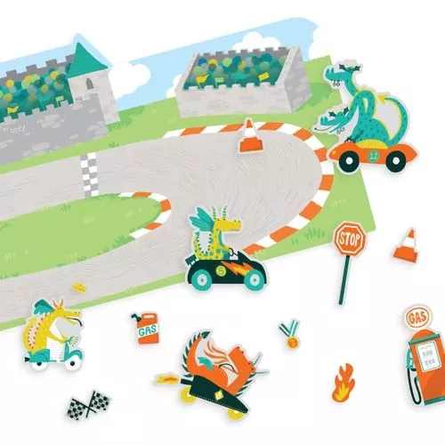 Ooly Herbruikbare Stickers - Drakenrace 5 Ooly Herbruikbare Stickers - Drakenrace - Afbeelding 3