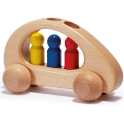 Ostheimer Gezinsauto Met Passagiers