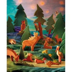 Ostheimer Speeldoeken Pruisisch Blauw - 90x90 Cm - 5st -Janod Winkel ostheimer speeldoek pruisisch blauw 90x90 cm 4