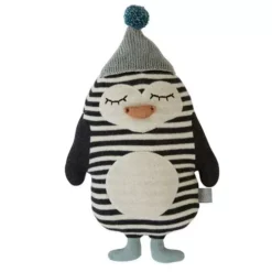 Oyoy Knuffelkussen Pinguïn Bob - 26 Cm