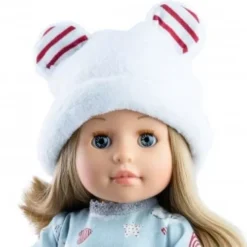 Paola Reina Stapop Soy Tu Emma Winter - Blauw - 42 Cm -Janod Winkel paola reina stapop soy tu emma winter 42 cm1