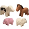 Plan Toys Boerderijdieren - 4st -Janod Winkel plan toys boerderijdieren 4st