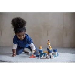 Plan Toys Bouwblokken Kasteel - 47st -Janod Winkel plan toys bouwblokken kasteel 47st ilovespeelgoed.nl3