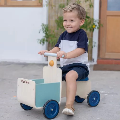 Plan Toys Loopfiets Bezorgfiets - Orchard 5 Plan Toys Loopfiets Bezorgfiets - Orchard - Afbeelding 3