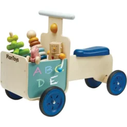 Plan Toys Loopfiets Bezorgfiets - Orchard 12 Plan Toys Loopfiets Bezorgfiets - Orchard -Janod Winkel plan toys loopfiets bezorgfiets orchard 7