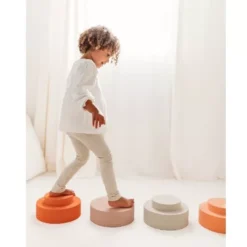 Moes Play Stapstenen - Rainbow Chair Earth - 5st -Janod Winkel rainbow chair earth2