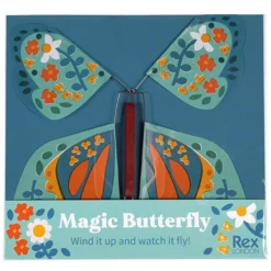 Rex London Opwindbare Vlinder Blauw -Janod Winkel rex london magische vlinder blauw 2