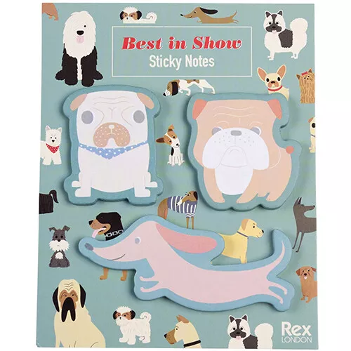 Rex London Memoblaadjes Best In Show 3 Rex London Memoblaadjes Best In Show