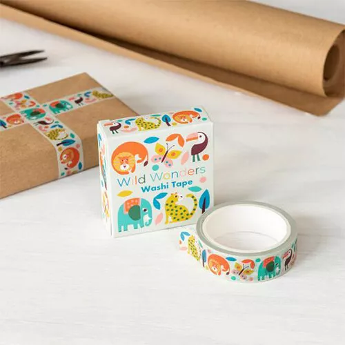 Rex London Washi Tape - Wild Wonders 4 Rex London Washi Tape - Wild Wonders - Afbeelding 2