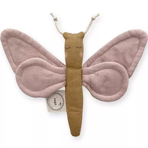 Saga Copenhagen Activiteitenknuffel Vlinder - Misty Rose 3 Saga Copenhagen Activiteitenknuffel Vlinder - Misty Rose