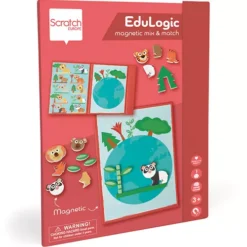 Scratch Europe Magneetboek Edulogic - Dierenwereld -Janod Winkel scratch europe magneetboek edulogic dierenwereld 1