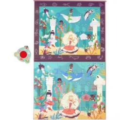 Scratch Europe Magnetisch Puzzelboek Zeemeermin - 30st -Janod Winkel scratch europe magnetische puzzel zeemeermin 30st 6