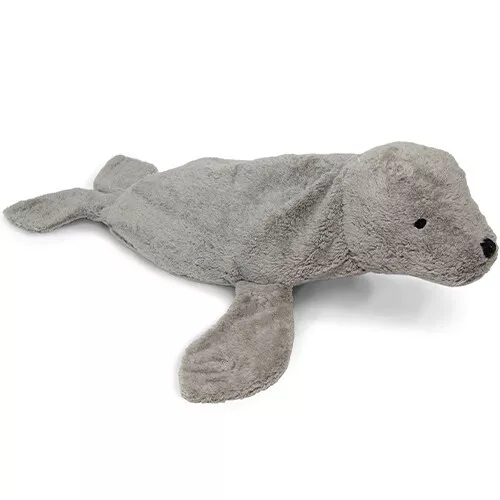 Senger Warmteknuffel Zeehond - Grijs - 63 Cm 3 Senger Warmteknuffel Zeehond - Grijs - 63 Cm
