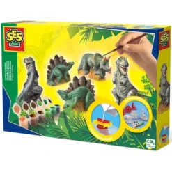 Ses Creative Gips- En Verfpakket - Dino's - 3st -Janod Winkel ses creative gips en verfpakket dino s 3st 1