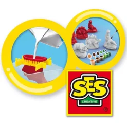 Ses Creative Gips- En Verfpakket - Dino's - 3st -Janod Winkel ses creative gips en verfpakket dino s 3st 4