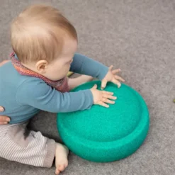 Stapelstein Original Donkergroen - 1st -Janod Winkel stapelstein groen 1st ilovespeelgoed1