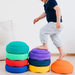 Stapelstein Original Rood - 1st -Janod Winkel stapelstein lichtgroen 1st ilovespeelgoed3 1