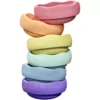 Stapelstein Original Rainbow Pastel - 6st -Janod Winkel stapelstein original rainbow pastel 6st