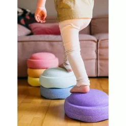 Stapelstein Original Rainbow Pastel - 6st -Janod Winkel stapelstein rainbow pastel 6st 4