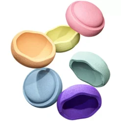 Stapelstein Original Rainbow Pastel - 6st -Janod Winkel stapelstein rainbow pastel 6st 5