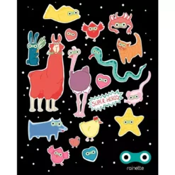 Rainette Reflecterende Stickers - Superhelden -Janod Winkel sti sup rainette reflectieve fietsstickers superhelden ilovespeelgoed.nl6