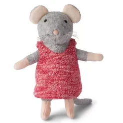 Studio Schaapman Knuffelmuis Julia - 13 Cm