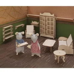 Studio Schaapman Bouwpakket Muizenhuis - Woonkamer 5 Studio Schaapman Bouwpakket Muizenhuis - Woonkamer -Janod Winkel studio schaapman bouwpakket muizenhuis woonkamer 1