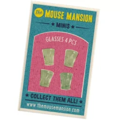 Studio Schaapman Muizenhuis Mini's - Waterglazen - 4st