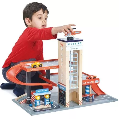 Tender Leaf Toys Garage En Servicestation 8 Tender Leaf Toys Garage En Servicestation - Afbeelding 6