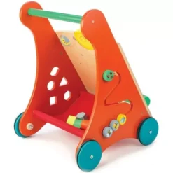 Tender Leaf Toys Activiteiten Loopwagen -Janod Winkel tender leaf toys activiteiten loopwagen 1