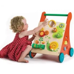 Tender Leaf Toys Activiteiten Loopwagen -Janod Winkel tender leaf toys activiteiten loopwagen 2