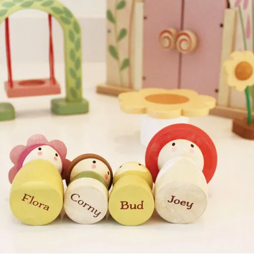 Tender Leaf Toys Poppenhuis Rosewood Cottage - Afbeelding 4