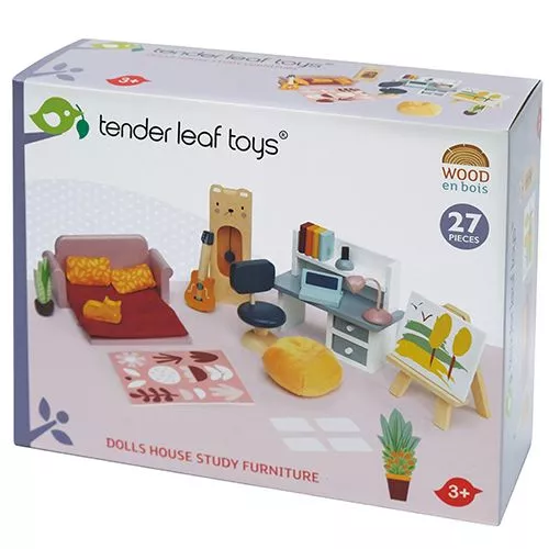 Tender Leaf Toys Poppenhuis Werkkamer - 27-delig 7 Tender Leaf Toys Poppenhuis Werkkamer - 27-delig - Afbeelding 5