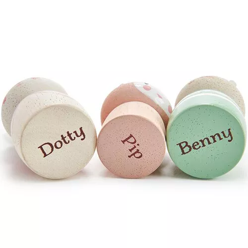 Tender Leaf Toys Poppenhuispoppen Familie Konijn - 3st 4 Tender Leaf Toys Poppenhuispoppen Familie Konijn - 3st - Afbeelding 2