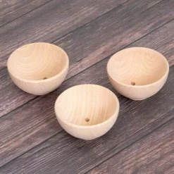 Tickit Houten Bakjes Naturel - Ø 7 Cm - 3st -Janod Winkel tickit houten bakjes naturel 3st 3