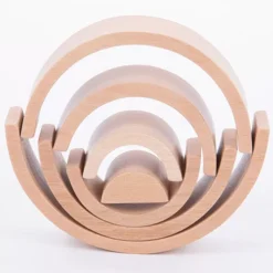 Tickit Stapelvormen Regenboog - 7st -Janod Winkel tickit stapelvormen regenboog 7st 5