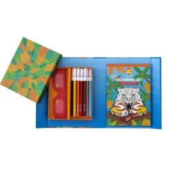 Tiger Tribe Inkleurset 3D - Wilde Dieren 9 Tiger Tribe Inkleurset 3D - Wilde Dieren -Janod Winkel tiger tribe inkleurset 3d wilde dieren1 1
