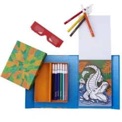 Tiger Tribe Inkleurset 3D - Wilde Dieren 8 Tiger Tribe Inkleurset 3D - Wilde Dieren -Janod Winkel tiger tribe inkleurset 3d wilde dieren3