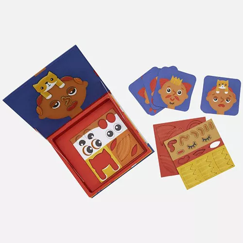 Tiger Tribe Magneetboek Magna Face - Mensen 4 Tiger Tribe Magneetboek Magna Face - Mensen - Afbeelding 2