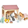 Tender Leaf Toys Poppenhuis - Paardenstal 2 Tender Leaf Toys Poppenhuis - Paardenstal -Janod Winkel tl8165 the stables 6 720x