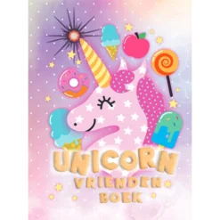 Uitgeverij Interstat Vriendenboek Unicorn