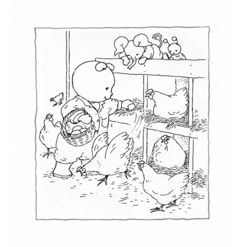 Uitgeverij Kluitman Bobbi Kleur- En Stickerboek - Boerderijdieren 7 Uitgeverij Kluitman Bobbi Kleur- En Stickerboek - Boerderijdieren - Afbeelding 5