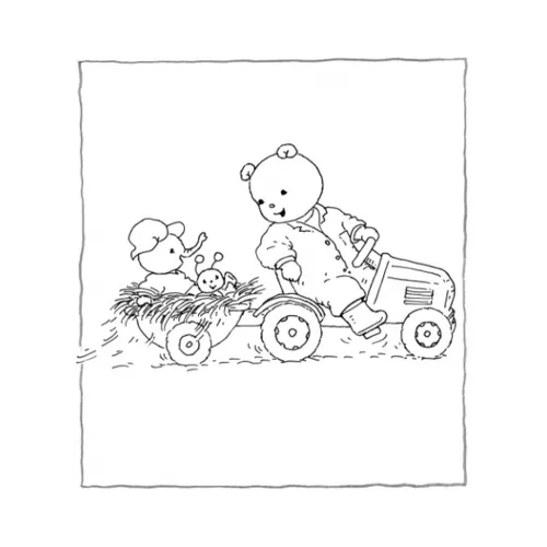 Uitgeverij Kluitman Bobbi Kleur- En Stickerboek - Boerderijdieren 4 Uitgeverij Kluitman Bobbi Kleur- En Stickerboek - Boerderijdieren - Afbeelding 2