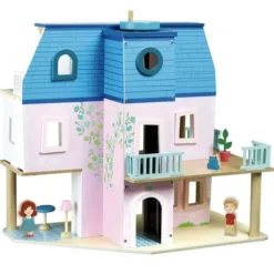 Vilac Houten Poppenhuis Met Meubels 9 Vilac Houten Poppenhuis Met Meubels -Janod Winkel vilac houten poppenhuis met inrichting 4