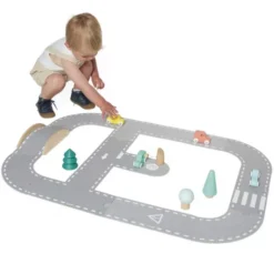 Janod Autoweg Bolid - 21-delig -Janod Winkel wegenplan5